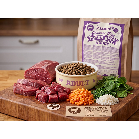 CEZZOO Natura Dog Fresh Beef Adult 10kg