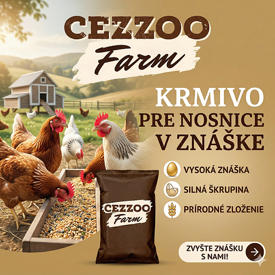 CEZZOO FARM krmivo pre nosnice sypké 25kg