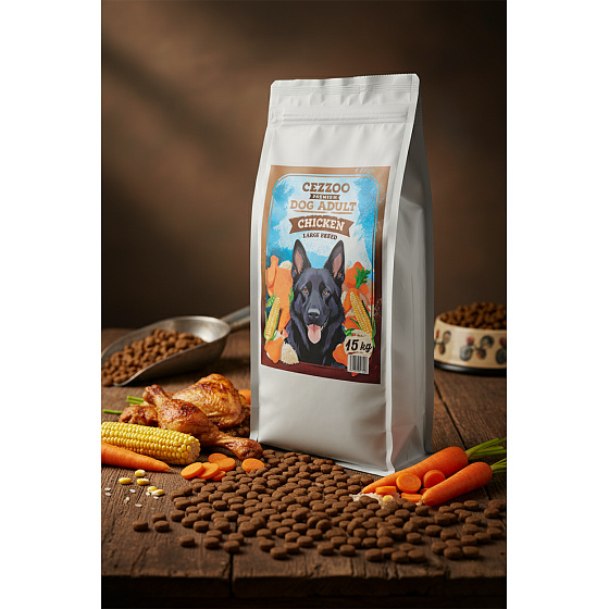 CEZZOO Premium Dog Adult Large Breed 15kg 