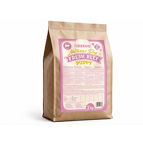 CEZZOO Natura Dog Fresh Beef Puppy 3kg